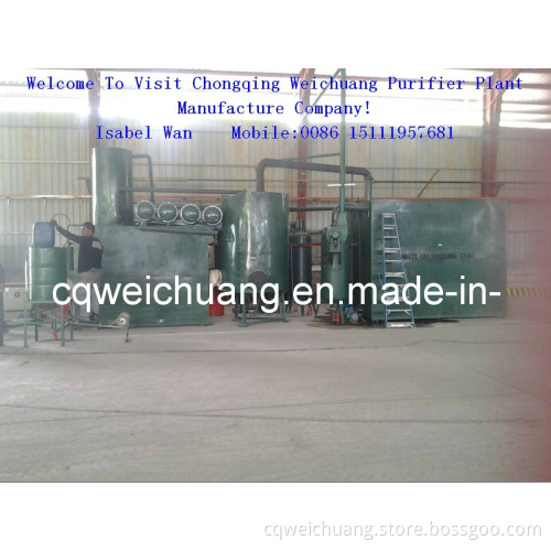 Waste Motor Oil Recycling Systems